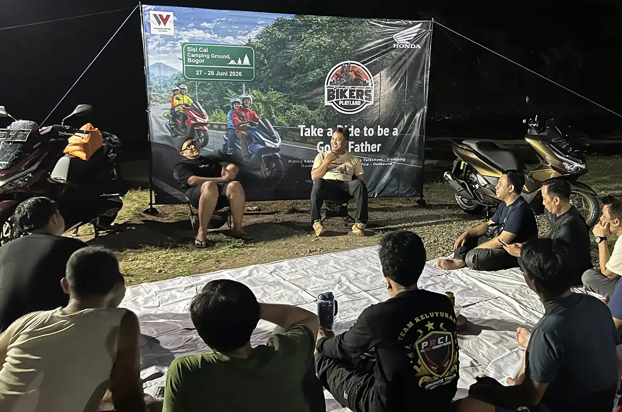 Bangun Kedekatan Ayah Dan Anak, WMS Hadirkan PCX Bikers Playland Bersama Honda Community