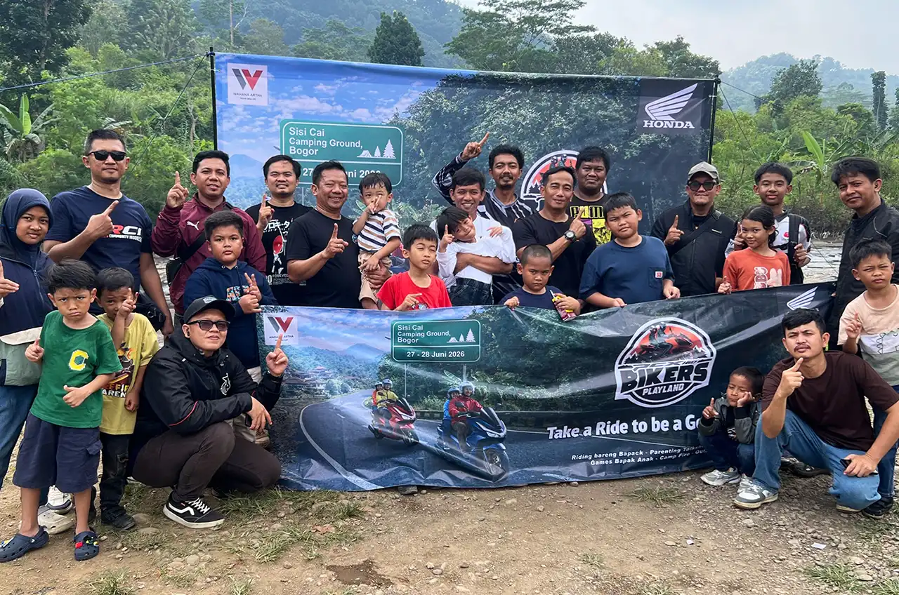 Bangun Kedekatan Ayah Dan Anak, WMS Hadirkan PCX Bikers Playland Bersama Honda Community