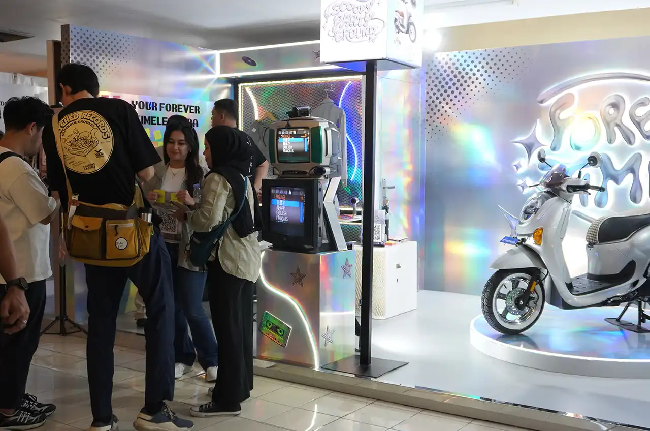 Honda Scoopy Modifikasi Jadi Magnet Di JSD 2026, Booth Honda Sedot Ratusan Pengunjung