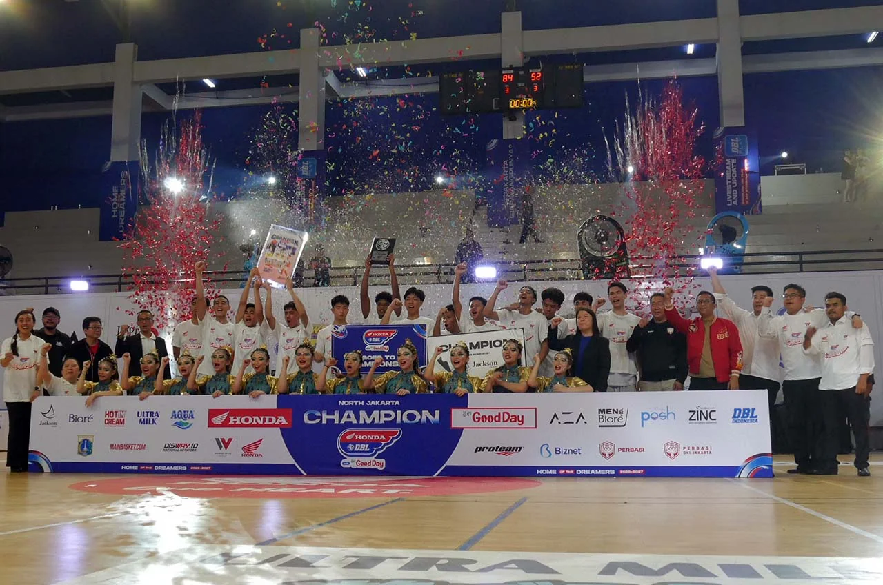 SMA Jubilee Jakarta Kawin Gelar, Dominasi Honda DBL 2026 North Jakarta