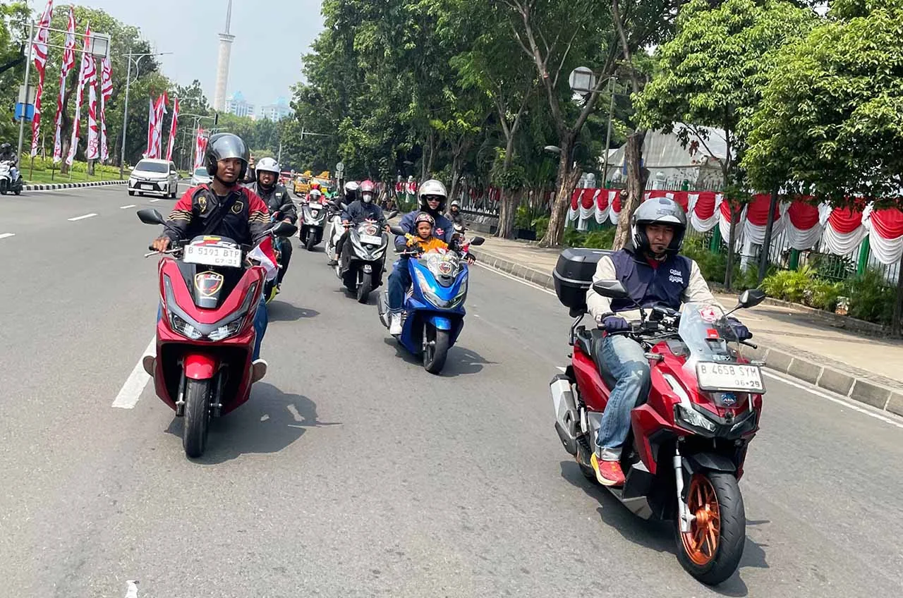 Honda Community Convoy Merdeka, Riding Bersama Sambil Mengenal Sejarah Jakarta