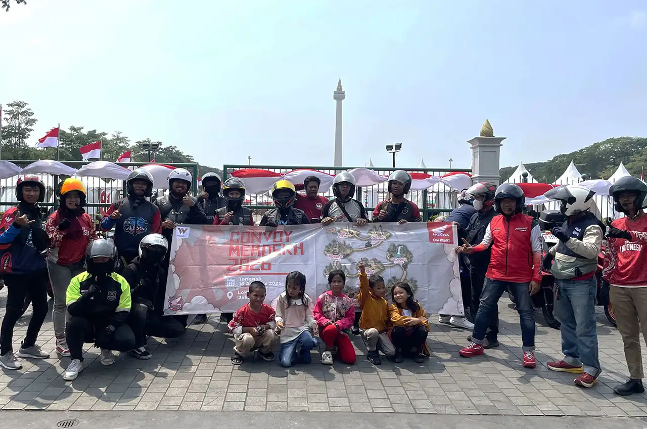 Honda Community Convoy Merdeka, Riding Bersama Sambil Mengenal Sejarah Jakarta