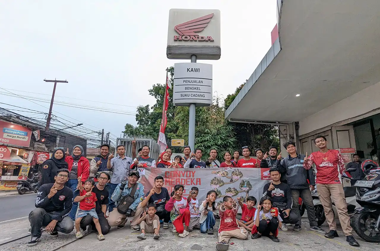 Honda Community Convoy Merdeka, Riding Bersama Sambil Mengenal Sejarah Jakarta