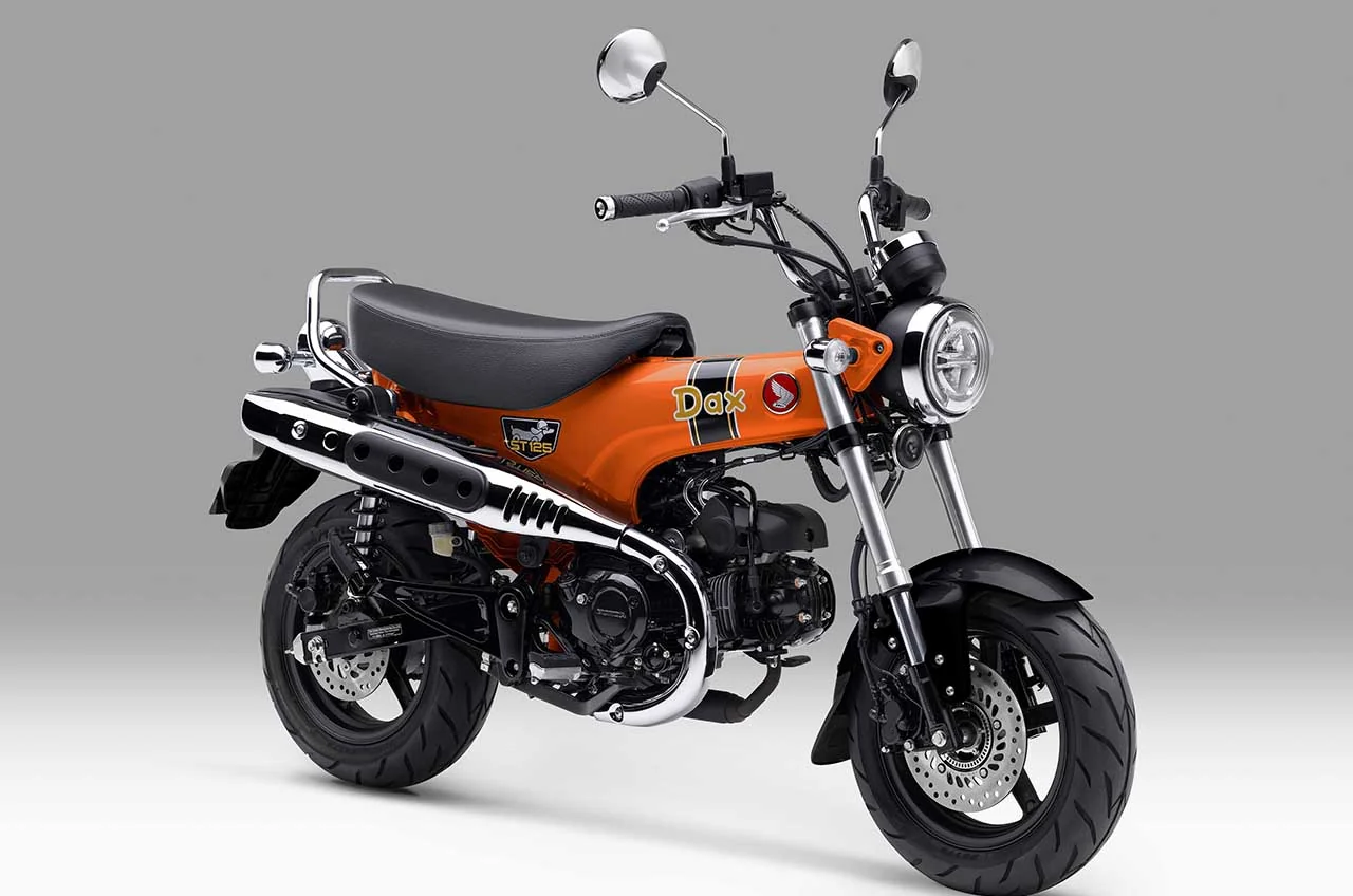 Honda ST125 Dax Tampil Makin Ikonik Dengan Warna Baru