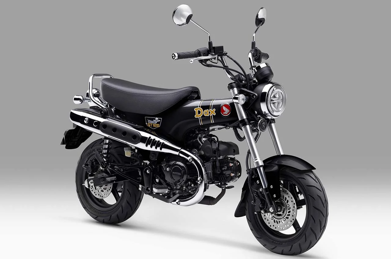 Honda ST125 Dax Tampil Makin Ikonik Dengan Warna Baru