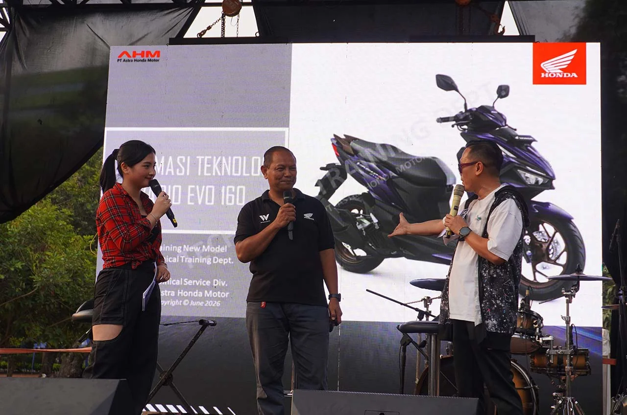 Honda Laki Code Satukan Member AHJ Dan AHMT Dalam Keseruan Bareng New Honda Vario EVO 160