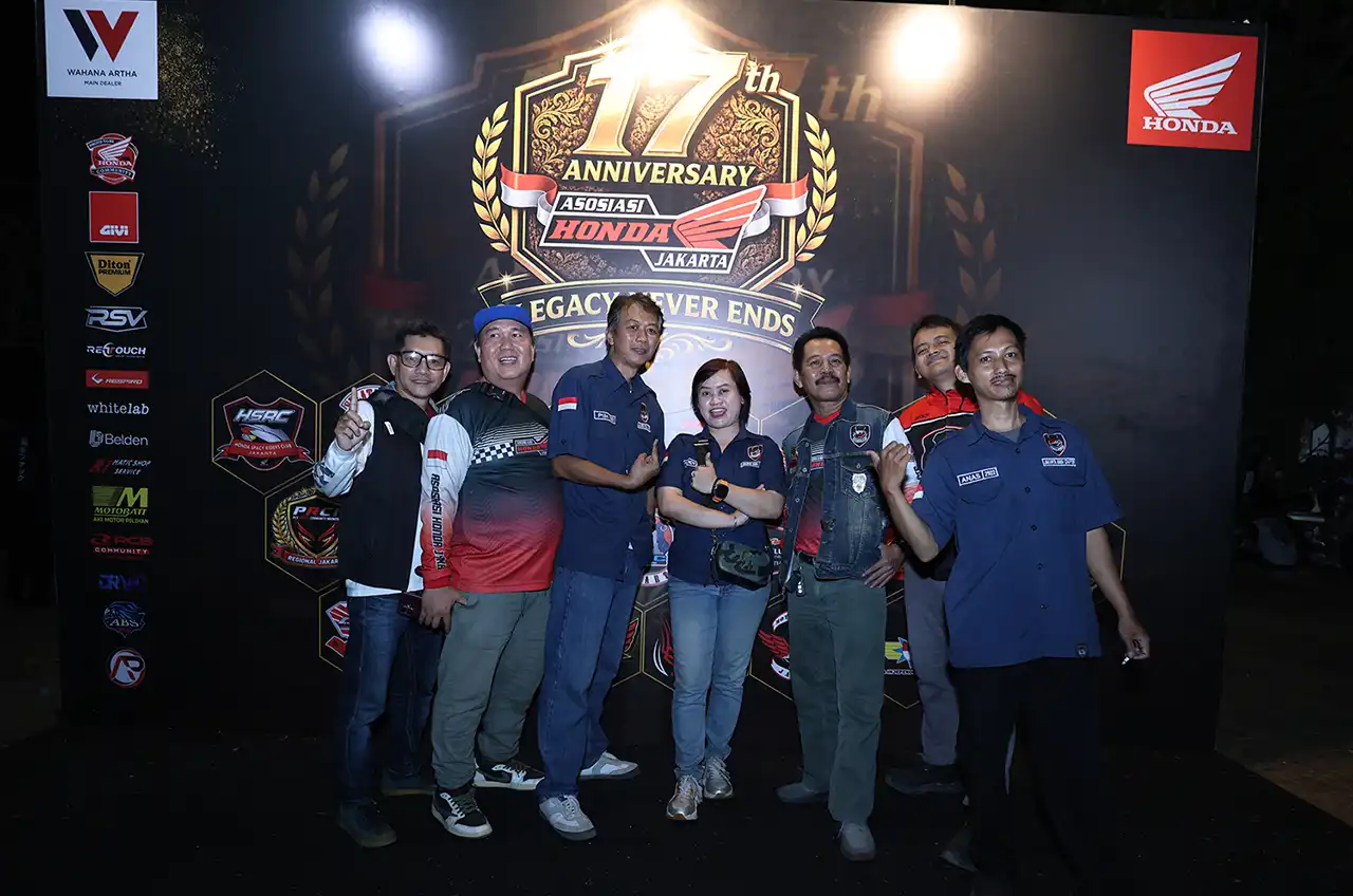 17 Tahun Asosiasi Honda Jakarta (AHJ), Rumah Besar 55 Komunitas Honda Di Jakarta Terus Bertumbuh