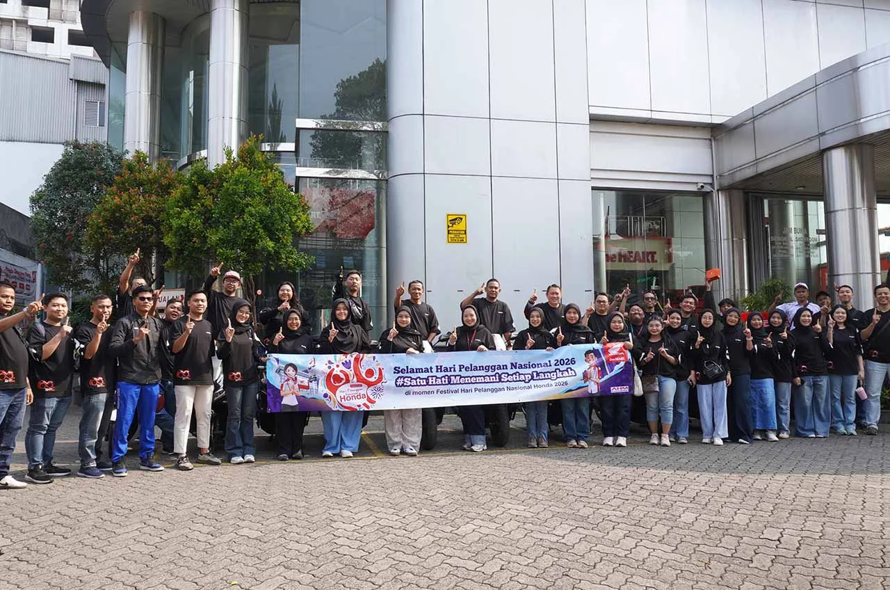 Rayakan Puncak HPN 2026 Regional, WMS Ajak Konsumen Loyal Honda Riding Dan Seru-Seruan Bareng