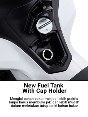 New Fuel Tank With Cap Holder