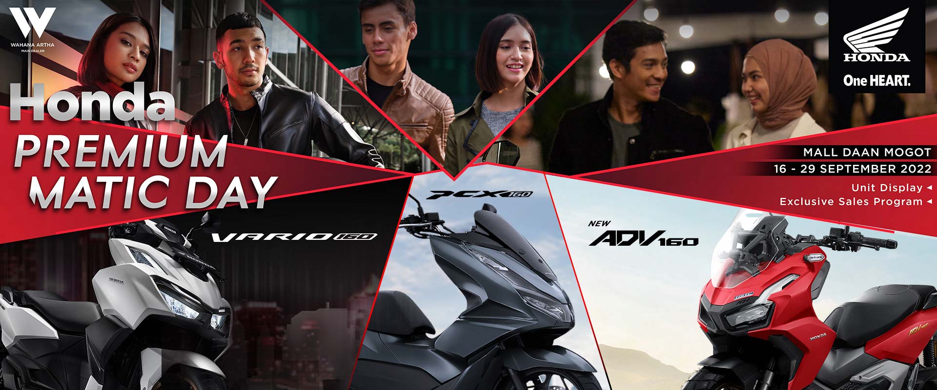 Honda Premium Matic Day 2022 - Mall Daan Mogot