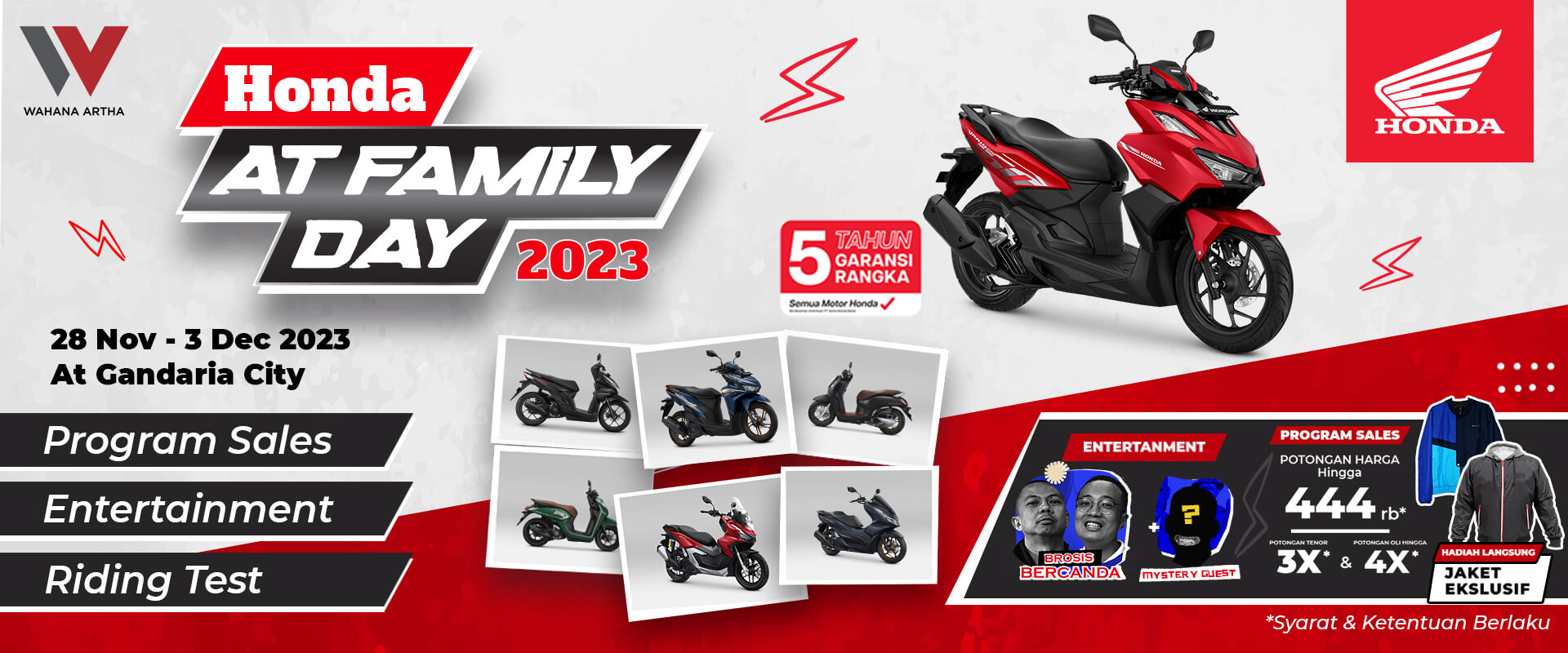 Honda AT Family Day 2023 - Gandaria City