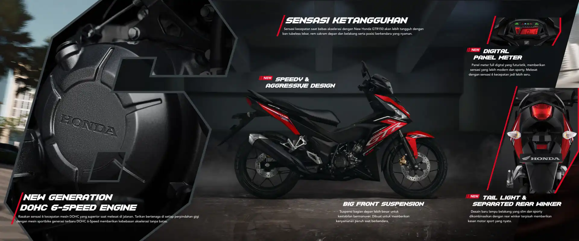 Honda Supra GTR 150