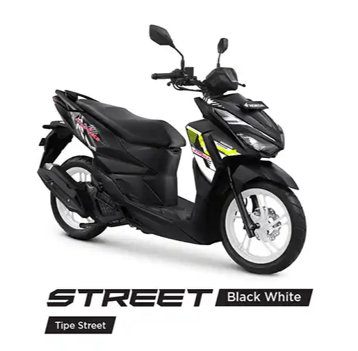 Vario 125 Street Black White