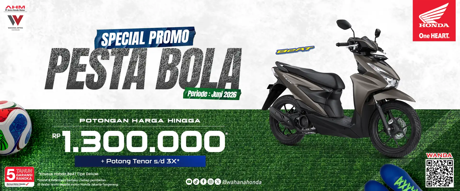 Honda BeAT Periode Juni 2026
